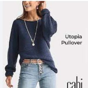 EUC - CAbi Utopia Pullover #6232